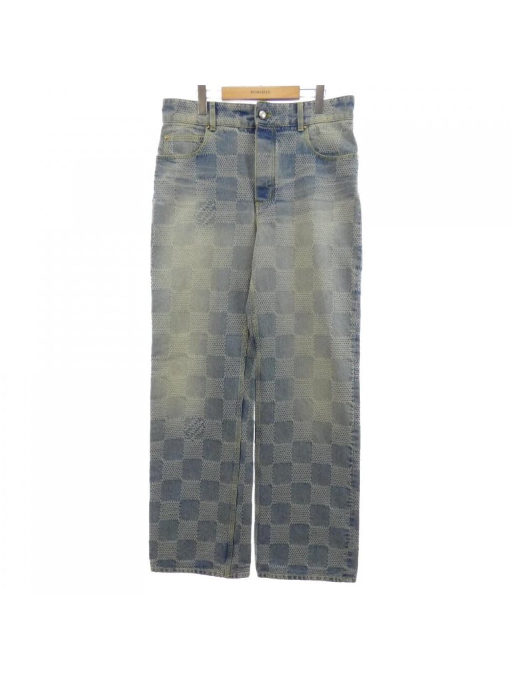 Louis Vuitton Damier Denim Skate Pants Jeans